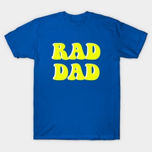 Retro 70s Rad Dad T-Shirt